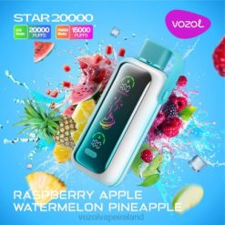 Best VOZOL Flavor - VOZOL STAR 20000 6480413 RASPBERRY APPLE WATERMELON PINEAPPLE