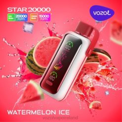 VOZOL Disposable Vape Review - VOZOL STAR 20000 6480398 WATERMELON ICE