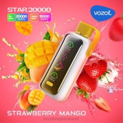 VOZOL Disposable Vape - VOZOL STAR 20000 6480396 STRAWBERRY MANGO