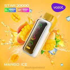 VOZOL Vape Ireland - VOZOL STAR 20000 6480408 MANGO ICE
