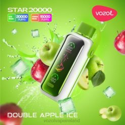 VOZOL Vape Price - VOZOL STAR 20000 6480402 DOUBLE APPLE ICE